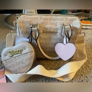 Juicy couture bag with wallet